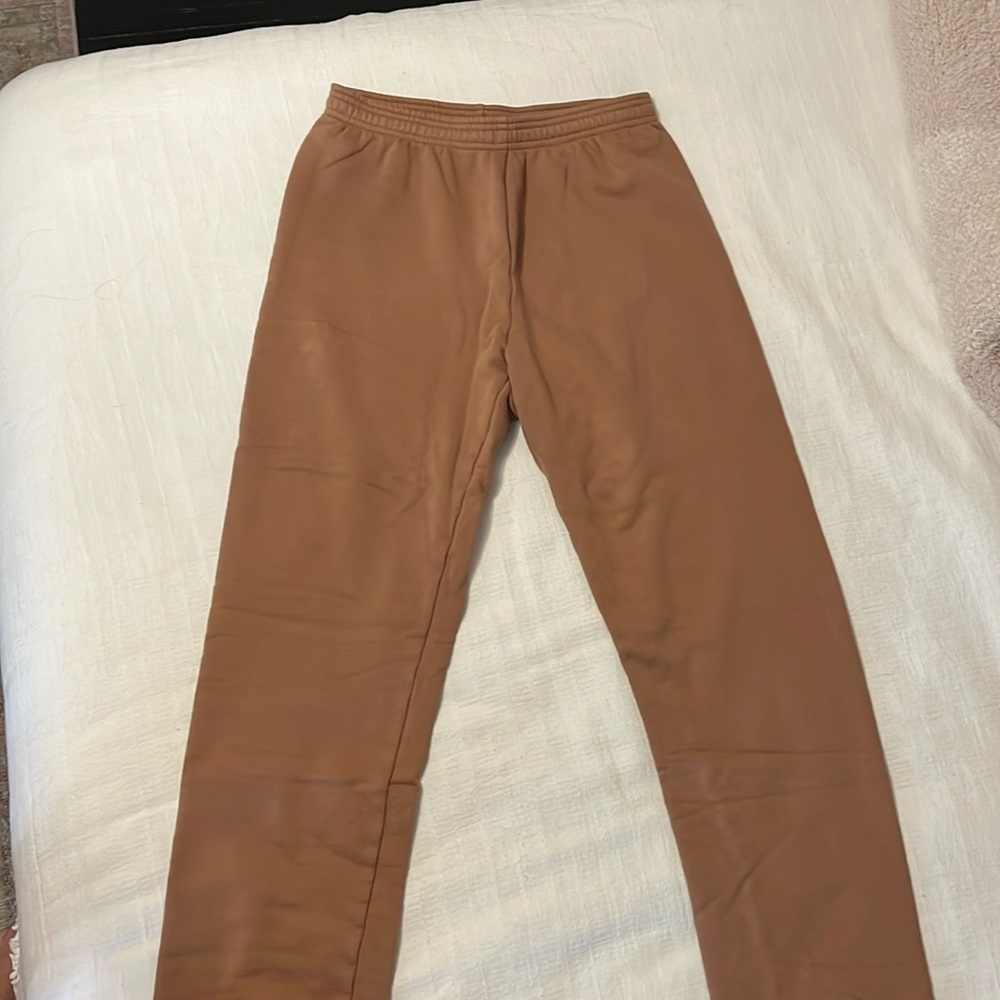 Skims Outdoor Fleece Jogger| Tigers Eye